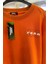 Çocuk Baskılı Sweatshirt - Turuncu 3
