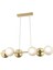 Berca 6lı Gold Avize Modern Mutfak Yemek Masası Üstü Yatak Odası Salon Avize 2