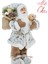 Yılbaşı Süsü Noel Baba Biblo Figür Büyük Boy 30 Cm - Peluş Ayısı Ve Çuvalı Ile... 3