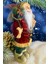 Yılbaşı Süsü Noel Baba Biblo Figür Büyük Boy 45 Cm - Feneri, Peluş Ayısı Ve Çuvalı Ile... 3