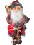 Yılbaşı Süsü Noel Baba Biblo Figür Büyük Boy 45cm - Feneri, Ayılı Çuvalı Ve Aksesuarları İle 3