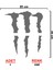 Far Için Monster Pençe Sticker - Far Sticker - Oto Sticker - Araba Sticker - Araç Sticker 1