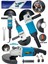 3500 W 180 mm Büyük Boy Devir Ayarlı Taşlama Makinesi Metal Kesme Spiral Jet Taşı 2