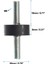 Erkek Kauçuk Titreşim Izolasyon Bağlantıları 10 Adet 20*8*18 mm M5 1