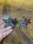 2 Adet Yıldız Arma Set Dikiş Aplike 6 x 5 cm 2