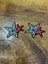 2 Adet Yıldız Arma Set Dikiş Aplike 6 x 5 cm 3