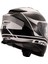 Storm 2 Dodger Mat Siyah-Beyaz Kapalı Kask 2