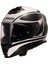Storm 2 Dodger Mat Siyah-Beyaz Kapalı Kask 3