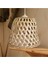 Hasır Bambu Rattan Çan Avize 30 cm Iskandinav Bohem Rustik Avize Sarkıt-Salon Yatak Odası(Duy Dahil 1