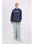 C7817 Oversize Fit Kapüşonlu Baskılı Sweatshirt 2