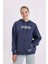 C7817 Oversize Fit Kapüşonlu Baskılı Sweatshirt 3