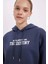 C7817 Oversize Fit Kapüşonlu Baskılı Sweatshirt 4