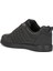 4189-24 Deri Anatomik Hafıza Taban Kadın Sneaker Siyah Füme 3