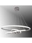 TT300-3 Kr Tt Aydınlatma Halka 3 Lü Krom Kaplama ( Beyaz Işık ) LED Avize 1