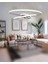 TT300-3 Kr Tt Aydınlatma Halka 3 Lü Krom Kaplama ( Beyaz Işık ) LED Avize 2