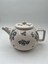 Handmade Seramik Çaydanlık(Antrasit Çiçekli) 3