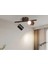 Mylights Panasonıc Ampullü Ikili LED Spot Aplik Avize Armatür Harekli Metal Gün Işı LED Ampul Dahi 1