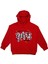 Erkek Çocuk Baskılı Şardonlu Kapişonlu Sweatshirt - Kırmızı 1