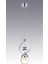 Infinity 3 Renk Gümüş ( Sarı Beyaz ve Gün Işığı ) Lu x ury LED Kristal Taşlı Avize Concept 2