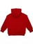 Erkek Çocuk Baskılı Şardonlu Kapişonlu Sweatshirt - Kırmızı 2