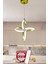 Kumandalı 3 Renk Işıklı Modern Sarkıt LED Avize Gold Kasa Antre, Hol, Oda 1