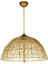 Rattan, Bambu, Hasır Sarkıt Avize Çap: 50 cm Yükseklik: 25 cm 3