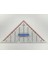 Geometrik Açılı Gönye No:3 105 1
