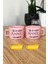 Kişiye Özel Iyi Ki Varsın Anne Pastel Fincan Pembe Anneler Günü Hediyesi 3