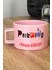Kişiye Özel Psikolog Pastel Fincan Pembe Isme Özel Tıp Bayramı Hediyeleri 1