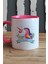 Kişiye Özel Unicorn Kupa Bardak Pembe Kız Çocuğa Hediye 5