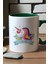 Kişiye Özel Unicorn Kupa Bardak Yeşil Kız Çocuğa Hediye 2
