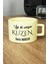 Kişiye Özel Iyi Ki Varsın Kuzen Pastel Fincan Sarı Doğum Günü Hediyesi 2