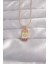 316L Çelik Gold Renk Karışık Mineli Ay Figür Tarot Kolye - TJ-BKO9032 1