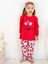 1-5 Yaş Kız Çocuk Göz Bantlı Pijama Takımı 1