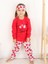 1-5 Yaş Kız Çocuk Göz Bantlı Pijama Takımı 2