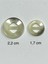 Italyan Ceket Takım Düğmesi / 6+6 Lı Set /melanjlı Model 4