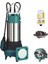 CUT1500 T Bıçaklı,öğütücülü Dalgıç Su Pompası (Trifaze Panolu) 1.5 Kw 2 Hp 1