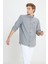 Regular Fit Normal Kesim %100 Pamuk Lacivert Gömlek 2