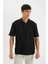 New Regular Fit Basic Düz Kısa Kollu Polo Tişört B4939AX24AU 4