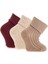 HelloBaby Unisex Kaşkorse Düz Renk 3lü Kıvrık Çorap Unisex 1