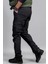 Kışlık Siyah Kargo Pantolon - Düz Paça 1