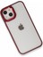 Apple iPhone 14 Plus Kılıf Kenarı Silikon Arkası Darbelere Karşı Sert Pc Dora Kapak 3