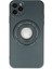 Apple iPhone 11 Pro Max Kılıf Stand Özellikli Wireless Şarj Destekli Lens Korumalı Magsafe Lukka Kapak 1