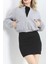 3 Iplik Fermuarlı Sweat Gri - 20938.1554. 1
