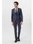Slimfit Desenli Yelekli Takım Elbise 3