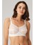 Kadın Balenli Desteksiz Dolgusuz Toparlayıcı Dantelli Küçültücü Sütyen (3769) 1