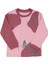 Kız Çocuk Pembe Mor Kelebek Baskılı 2'li Pijama Takımı 2