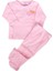 Kız Bebek Pembe Queen Taç Baskılı 2'li Pijama Takımı 0-3 Ay 1