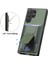 Samsung Galaxy S24 Ultra Kart Tutucu Katlanır Kickstand Deri Arka Kapak (Yurt Dışından) 5