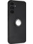 Samsung Galaxy M35 5g Yüzüklü Kickstand Mat Yumuşak Tpu Telefon Kapağı (Yurt Dışından) 1